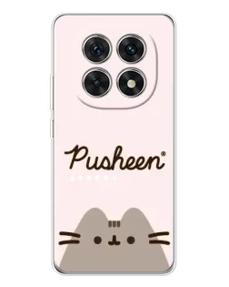 Чехол для Xiaomi Redmi Note 15 5G с картинкой «Pusheen логотип»