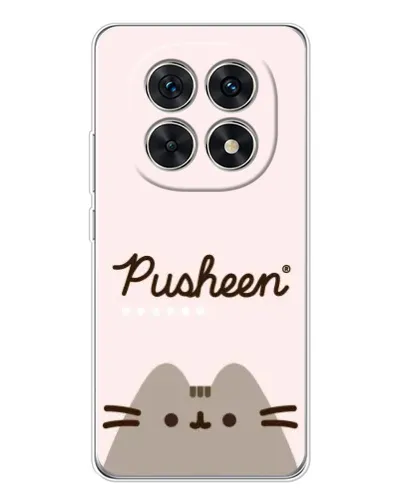 Чехол для Xiaomi Redmi Note 15 5G с картинкой «Pusheen логотип»
