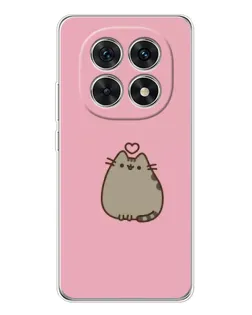 Чехол для Xiaomi Redmi Note 15 5G с картинкой «Pusheen сердце»