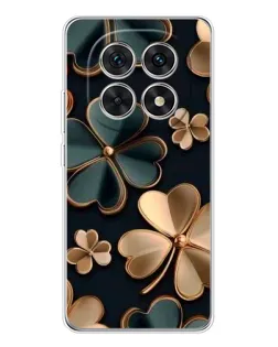 Чехол для Xiaomi Redmi Note 15 5G с картинкой «Клевер в золоте»