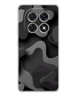 Чехол для Xiaomi Redmi Note 15 5G с картинкой «Темный абстрактный камуфляж»