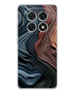 Чехол для Xiaomi Redmi Note 15 5G с картинкой «Цветные волны каньона»