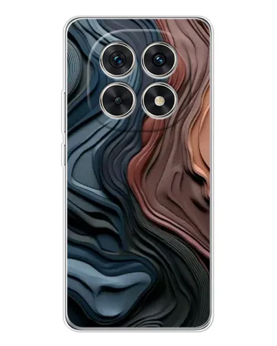 Чехол для Xiaomi Redmi Note 15 5G с картинкой «Цветные волны каньона»