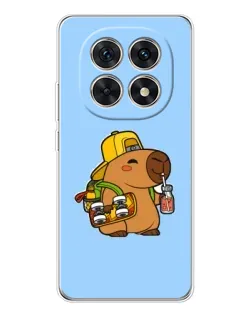 Чехол для Xiaomi Redmi Note 15 5G с картинкой «Капибара на скейте» Чехол для Xiaomi Redmi Note 15 5G с картинкой «Капибара на скейте»