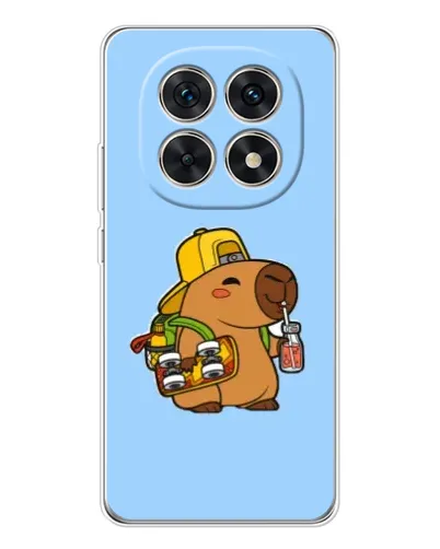 Чехол для Xiaomi Redmi Note 15 5G с картинкой «Капибара на скейте» Чехол для Xiaomi Redmi Note 15 5G с картинкой «Капибара на скейте»