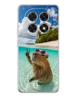 Чехол для Xiaomi Redmi Note 15 5G с картинкой «Капибара на море» Чехол для Xiaomi Redmi Note 15 5G с картинкой «Капибара на море»