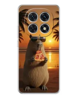 Чехол для Xiaomi Redmi Note 15 5G с картинкой «Капибара с пиццей» Чехол для Xiaomi Redmi Note 15 5G с картинкой «Капибара с пиццей»