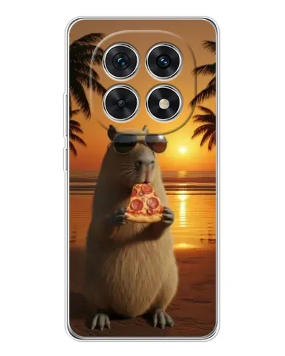 Чехол для Xiaomi Redmi Note 15 5G с картинкой «Капибара с пиццей» Чехол для Xiaomi Redmi Note 15 5G с картинкой «Капибара с пиццей»