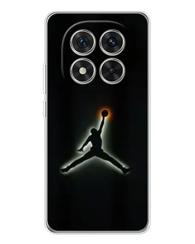 Чохол для Xiaomi Redmi Note 15 Pro 5G з картинкою «Jordan Gradient Logo»