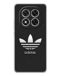 Чехол для Xiaomi Redmi Note 15 Pro 5G с картинкой «Adidas Карбоновая текстура»