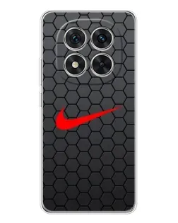 Чехол для Xiaomi Redmi Note 15 Pro 5G с картинкой «Nike — карбоновая сетка»