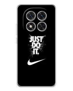 Чехол для Xiaomi Redmi Note 15 Pro 5G с картинкой «Текстовый принт Nike»