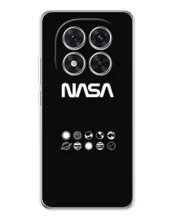 Чехол для Xiaomi Redmi Note 15 Pro 5G с картинкой «NASA — технический принт»