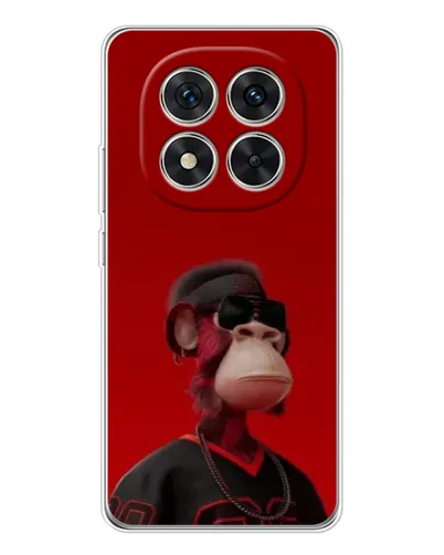 Чехол для Xiaomi Redmi Note 15 Pro 5G с картинкой «Bored Ape в красном» Чехол для Xiaomi Redmi Note 15 Pro 5G с картинкой «Bored Ape в красном»
