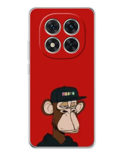 Чехол для Xiaomi Redmi Note 15 Pro 5G с картинкой «Bored Ape — красный фон» Чехол для Xiaomi Redmi Note 15 Pro 5G с картинкой «Bored Ape — красный фон»