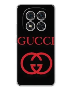 Чохол для Xiaomi Redmi Note 15 Pro 5G з картинкою «Gucci — червоний логотип»