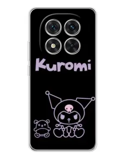 Чехол для Xiaomi Redmi Note 15 Pro 5G с картинкой «Kuromi — черный минимализм» Чехол для Xiaomi Redmi Note 15 Pro 5G с картинкой «Kuromi — черный минимализм»