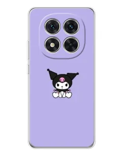 Чохол для Xiaomi Redmi Note 15 Pro 5G з картинкою «Kuromi — фіолетовий мінімалізм»
