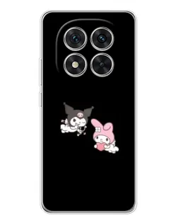 Чохол для Xiaomi Redmi Note 15 Pro 5G з картинкою «My Melody та Kuromi»
