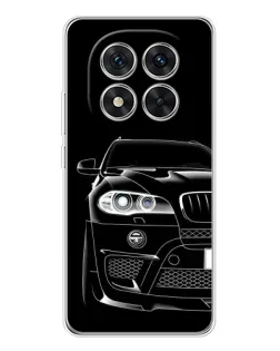 Чохол для Xiaomi Redmi Note 15 Pro 5G з картинкою «Темний силует BMW»
