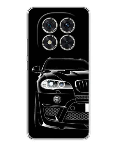 Чохол для Xiaomi Redmi Note 15 Pro 5G з картинкою «Темний силует BMW»