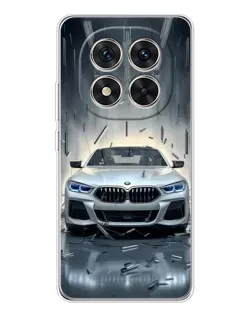 Чохол для Xiaomi Redmi Note 15 Pro 5G з картинкою «BMW у світлі фар»