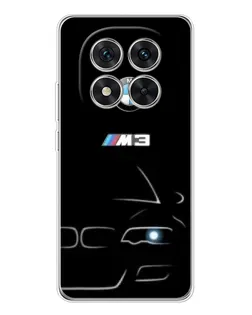 Чохол для Xiaomi Redmi Note 15 Pro 5G з картинкою «Мінімалістичний принт BMW M3»