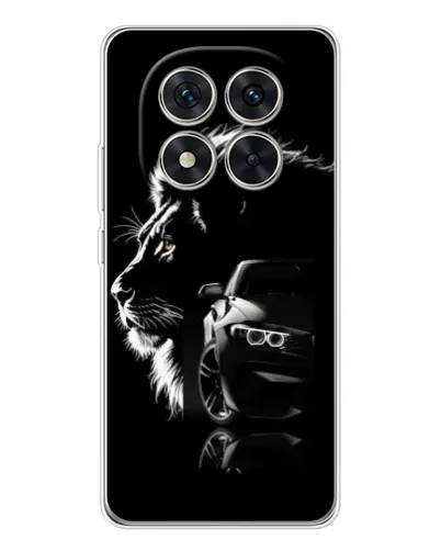Чохол для Xiaomi Redmi Note 15 Pro 5G з картинкою «BMW та лев»