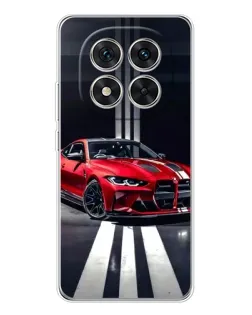 Чохол для Xiaomi Redmi Note 15 Pro 5G з картинкою «Червона BMW на дорозі»