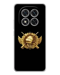 Чохол для Xiaomi Redmi Note 15 Pro 5G з картинкою «PUBG — помаранчевий градієнт»