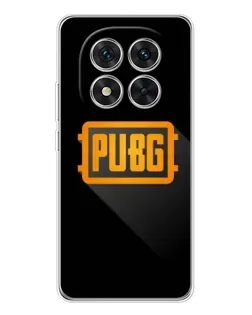 Чохол для Xiaomi Redmi Note 15 Pro 5G з картинкою «PUBG — рамка лого»
