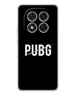 Чохол для Xiaomi Redmi Note 15 Pro 5G з картинкою «PUBG — білий логотип»