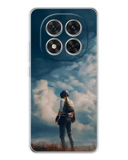 Чохол для Xiaomi Redmi Note 15 Pro 5G з картинкою «Герой PUBG на скелі»