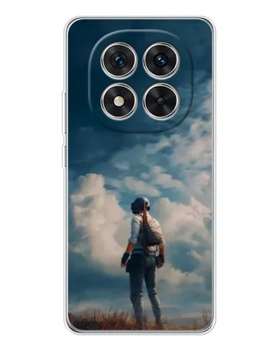 Чохол для Xiaomi Redmi Note 15 Pro 5G з картинкою «Герой PUBG на скелі»