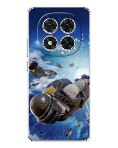 Чохол для Xiaomi Redmi Note 15 Pro 5G з картинкою «Десант PUBG — стрибок»