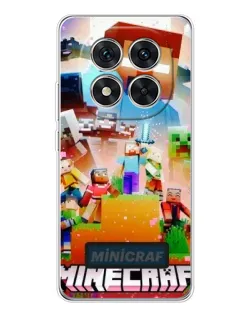 Чохол для Xiaomi Redmi Note 15 Pro 5G з картинкою «Minecraft герої гри»