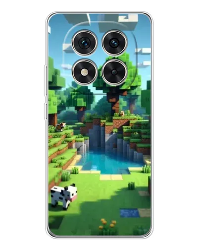 Чохол для Xiaomi Redmi Note 15 Pro 5G з картинкою «Minecraft літній день»