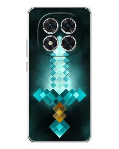 Чохол для Xiaomi Redmi Note 15 Pro 5G з картинкою «Алмазний меч неон»