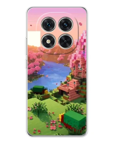 Чохол для Xiaomi Redmi Note 15 Pro 5G з картинкою «Рожеве дерево Minecraft»