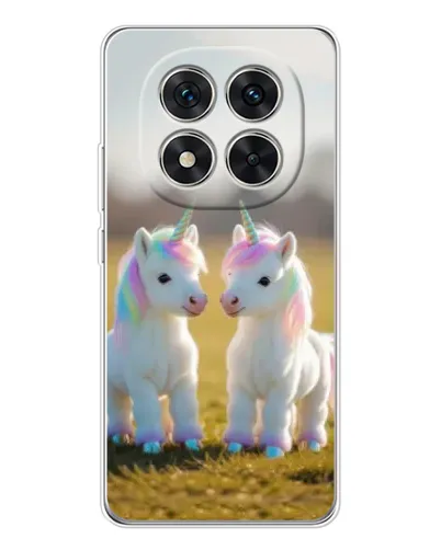 Чохол для Xiaomi Redmi Note 15 Pro 5G з картинкою «Пара єдинорогів»