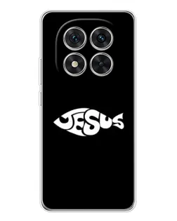 Чехол для Xiaomi Redmi Note 15 Pro 5G с картинкой «Рыба Jesus»