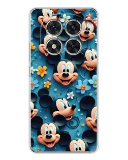 Чохол для Xiaomi Redmi Note 15 Pro 5G з картинкою «Паттерн Міккі та Мінні»