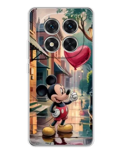 Чохол для Xiaomi Redmi Note 15 Pro 5G з картинкою «Міккі та кулька-серце»