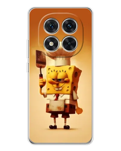 Чохол для Xiaomi Redmi Note 15 Pro 5G з картинкою «Губка Боб кухар»