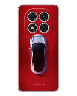 Чохол для Xiaomi Redmi Note 15 Pro 5G з картинкою «Tesla Top View»