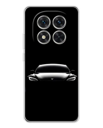 Чохол для Xiaomi Redmi Note 15 Pro 5G з картинкою «Фари Tesla Night»