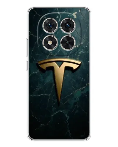 Чохол для Xiaomi Redmi Note 15 Pro 5G з картинкою «Мармурова Tesla Gold»