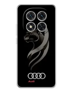 Чохол для Xiaomi Redmi Note 15 Pro 5G з картинкою «Графіка — пантера та Audi»