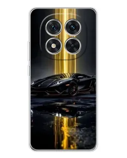 Чохол для Xiaomi Redmi Note 15 Pro 5G з картинкою «Нічний Lamborghini драйв»