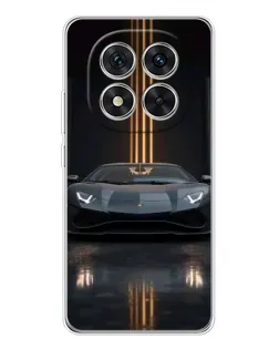 Чохол для Xiaomi Redmi Note 15 Pro 5G з картинкою «Lamborghini золоті лінії»